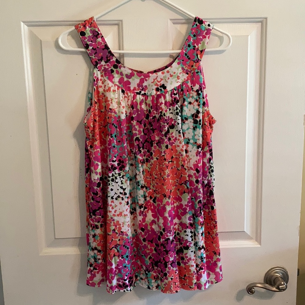 Multicolored Madison summer tank top